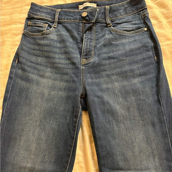 Nine West Dark Blue Straight Leg Jeans - Picture 3 of 4